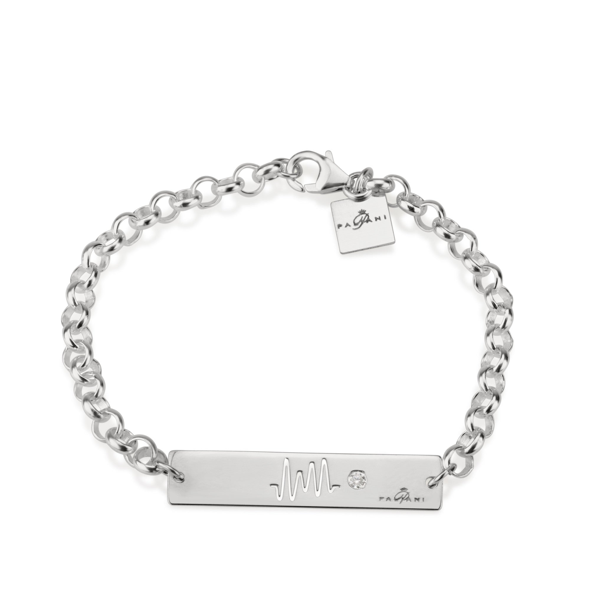 Horizon Pulse bracelet with Stone