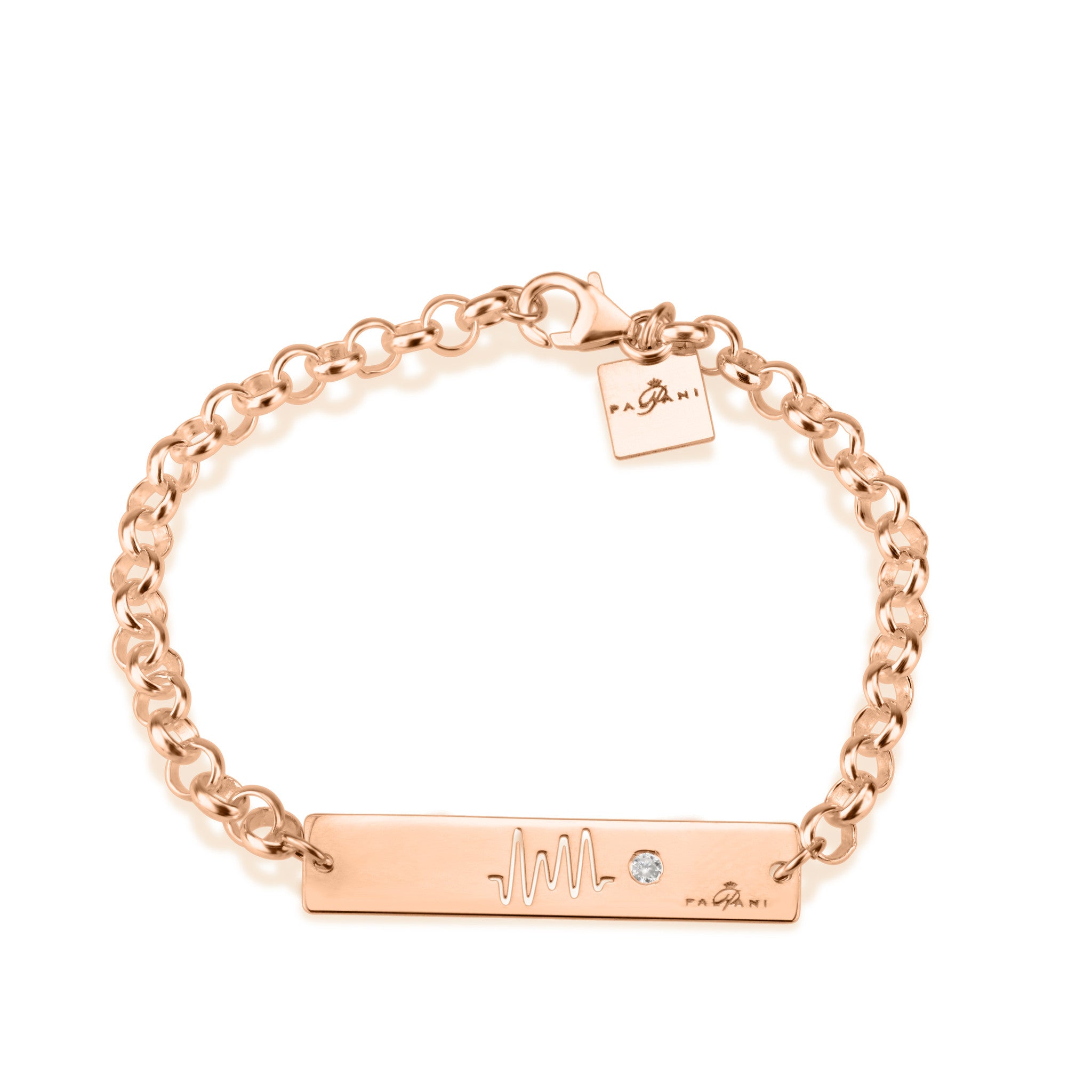 Horizon Pulse bracelet with Stone