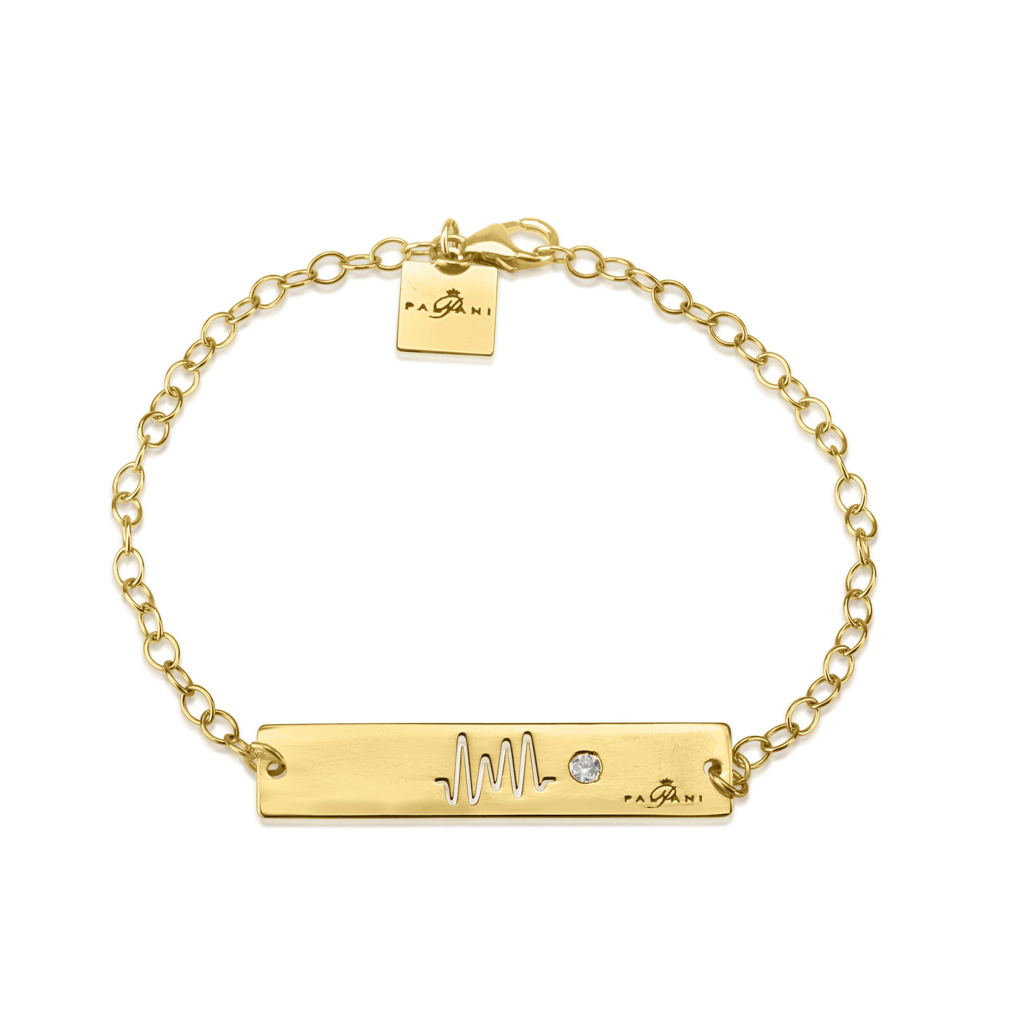 Horizon Pulse bracelet with Stone