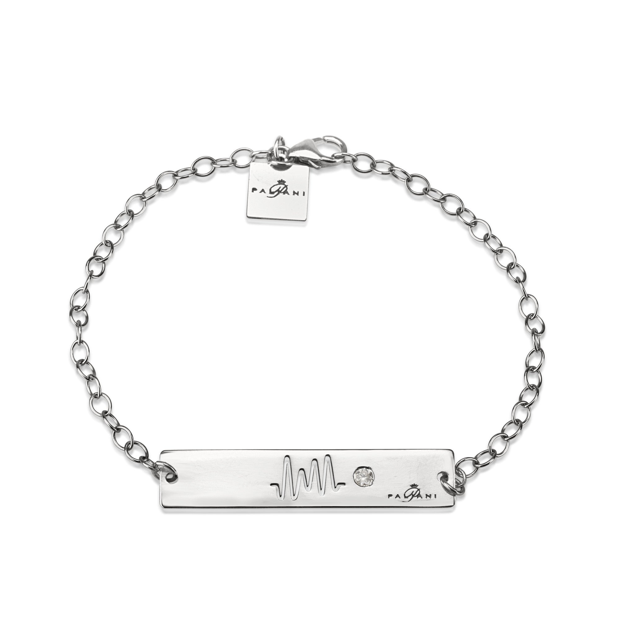 Horizon Pulse bracelet with Stone