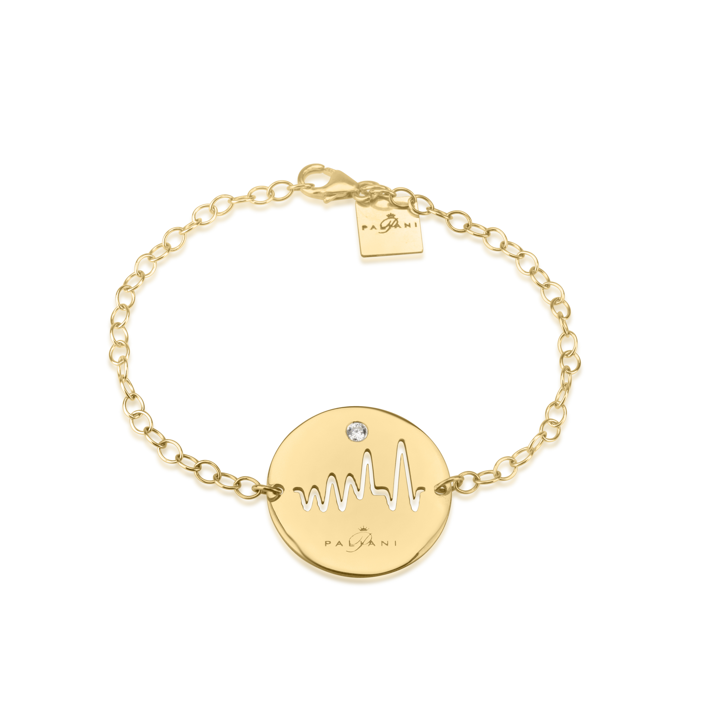Moonlight Pulse bracelet with Stone